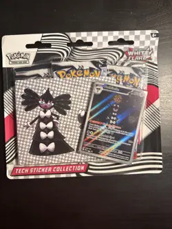 Pokemon TCG Scarlet Violet 10.5 White Flare 3Pk Blister Tech Sticker Collection - Image 1
