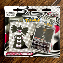 Pokemon TCG Scarlet Violet 10.5 White Flare 3Pk Blister Tech Sticker Collection - Image 1