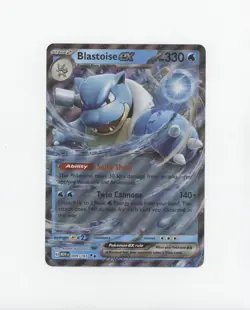 Blastoise EX Jumbo Pokemon 151 Blooming Waters #009 v9t - Image 1
