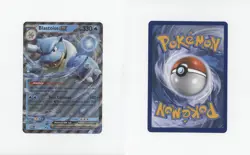 Blastoise EX Jumbo Pokemon 151 Blooming Waters #009 v9t - Image 3