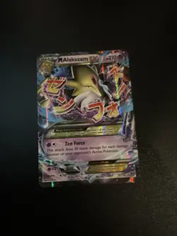 M Alakazam EX #26/124 Pokemon XY - Fates Collide - Holo NM - Image 1