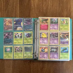 Old Binder Full of Pokemon Cards With Few Modern - Image 2