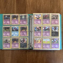 Old Binder Full of Pokemon Cards With Few Modern - Image 3