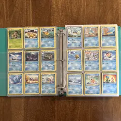 Old Binder Full of Pokemon Cards With Few Modern - Image 5