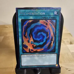 1st Edition RA02-EN047 Polymerization Quarter Century Rare YuGiOh - Image 3