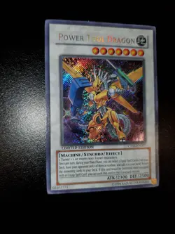 Yugioh 2009 Power Tool Dragon SCR Limited Ed. CT06-EN001 Near Mint - Image 2