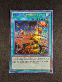 Yugioh - Earthshattering Event WSUP-EN042 1st Edition Prismatic Secret Rare NM - Image 1