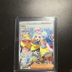 Pokemon TCG: Iono Special Illustration Rare Card 269/193 Paldea Evolved NM Mint - Image 1