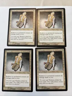 MTG Magic the Gathering Card LP - Urza’s Saga Pariah X4 - Image 1