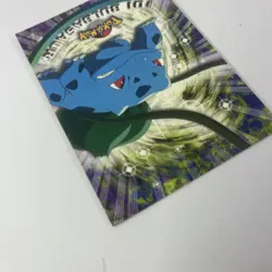 #01 Bulbasaur Pokemon TV Top Animation Series 1 Card Vintage - Image 5