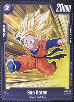 Dragon Ball Super Card Game New Adventure Son Goten FB05-101 - DBZ Card - Image 1
