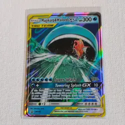 Magikarp & Wailord GX SM166 Sm Promo Pokemon Card TCG - Image 1