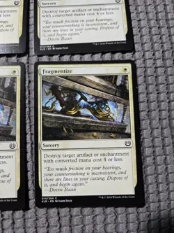 Fragmentize Kaladesh 4 Card Playset Pauper Magic The Gathering - Image 5