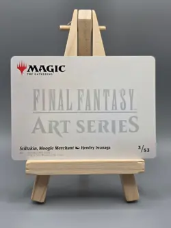 MTG Art Series: FINAL FANTASY Stiltzkin, Moogle Merchant Art Card 3 S Normal - Image 2
