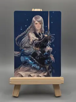 MTG Art Series: FINAL FANTASY Jill, Shiva's Dominant Art Card 43 S Normal - Image 1