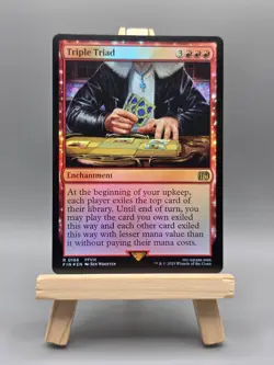 MTG Universes Beyond: FINAL FANTASY Triple Triad 166 R Foil - Image 1