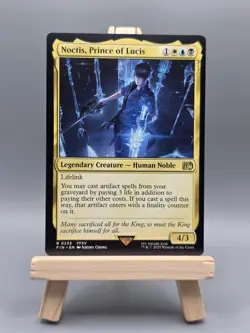 MTG Universes Beyond: FINAL FANTASY Noctis, Prince of Lucis 235 R Normal - Image 1