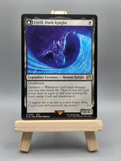 MTG Universes Beyond: FINAL FANTASY Cecil, Dark Knight // Cecil, Redeemed Paladi - Image 1