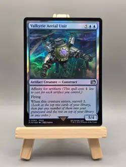 MTG Universes Beyond: FINAL FANTASY Valkyrie Aerial Unit 84 U Foil - Image 1