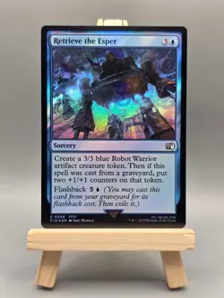MTG Universes Beyond: FINAL FANTASY Retrieve the Esper 68 C Foil - Image 1
