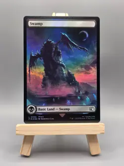 MTG Universes Beyond: FINAL FANTASY Swamp (0300) 300 L Foil - Image 1