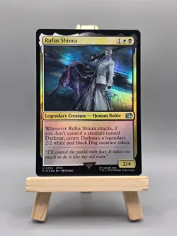 MTG Universes Beyond: FINAL FANTASY Rufus Shinra 238 U Foil - Image 1