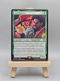 MTG Universes Beyond: FINAL FANTASY Sazh Katzroy 199 R Normal - Image 1