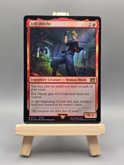 MTG Universes Beyond: FINAL FANTASY Zell Dincht 170 R Foil - Image 1