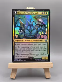 MTG Universes Beyond: FINAL FANTASY Exdeath, Void Warlock 220 U Foil - Image 1
