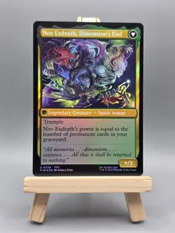 MTG Universes Beyond: FINAL FANTASY Exdeath, Void Warlock 220 U Foil - Image 2