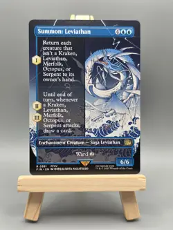 MTG Universes Beyond: FINAL FANTASY Summon: Leviathan (Borderless) 361 R Normal - Image 1