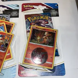 Pokemon Chilling Reign blister pack Storm Siege blister pack Charmander promo - Image 2