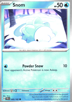 Snom - 045/162 045/162 Near Mint SV05: Temporal Forces Pokemon Shipnow - Image 1