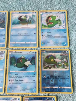 BASCULIN & BASCULEGION BUNDLE OF POKEMON CARDS - Image 3