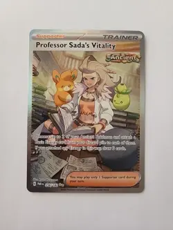 Professor Sada's Vitality 256/182 Pokemon Paradox Rift Special Illustration NM/M - Image 1