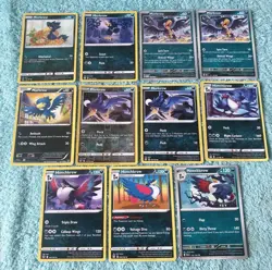 MURKROW & HONCHKROW BUNDLE OF POKEMON CARDS - Image 1