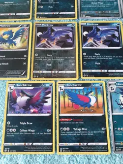 MURKROW & HONCHKROW BUNDLE OF POKEMON CARDS - Image 4