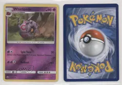 Whirlipede Reverse Foil Pokemon Sun & Moon Burning Shadows #57 g6p - Image 3