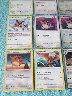 HOOTHOOT & NOCTOWL BUNDLE OF POKEMON CARDS - Image 4