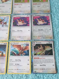 HOOTHOOT & NOCTOWL BUNDLE OF POKEMON CARDS - Image 5