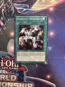 (YBL) Yugioh Stardust Shimmer STOR-EN055 Super Rare Unlimited LP - Image 1
