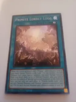 YUGIOH 1ST ED. BLMM-EN172 PRIMITE LORDLY LODE-SECRET RARE-GREAT PRICE/CHEAPEST!! - Image 1