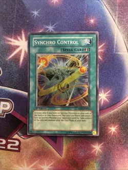 (YBL) Yugioh! Synchro Control ABPF-EN062 Super Rare 1st Edition LP - Image 1