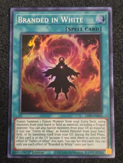 Yugioh Branded in White LIOV-EN055 Super Rare 1st Ed NM - Image 1