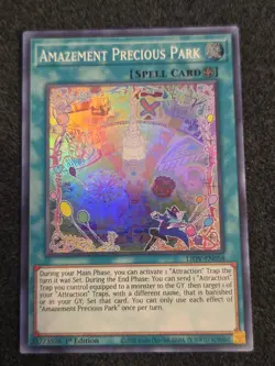 YuGiOh! Amazement Precious Park - LIOV-EN058 - Super Rare - 1st Edition NM - Image 1