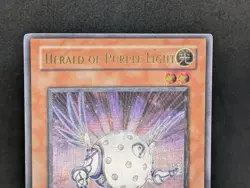 Yugioh Herald Of Purple Light EOJ-EN019 Ultimate Rare LP-/MP+ Yu Gi Oh - Image 2