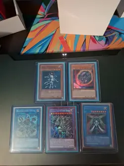 Yugioh Holo/foil Stables And Collector Cards X5 | Relinquished Anima & More - Image 1