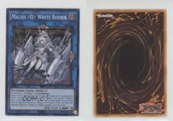 Super Rare - Maliss Q White Binder 1st Ed. YuGiOh!: Crossover Breakers 2qv - Image 3