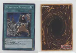 Gladiator Taming 1st Ed. YuGiOh Extreme Victory #EXVC-EN087 2qv - Image 3