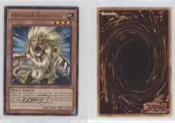 Heraldic Beast Leo Unlimited YuGiOh Cosmo Blazer #CBLZ-EN017 2qv - Image 3